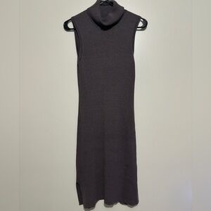 FRENCHI Grey Sweater Dress XL Bodycon winter fall